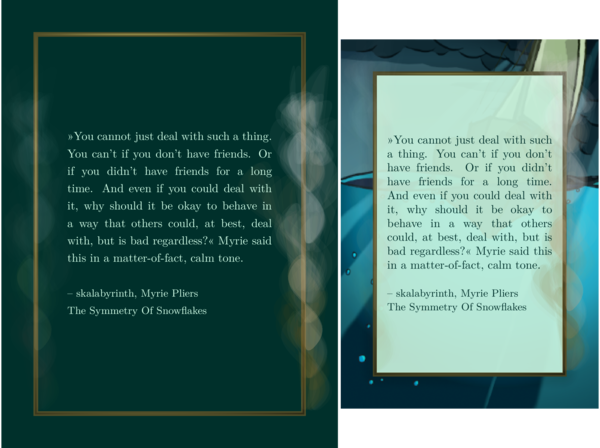 Nearly the same two images from before, put together to one image. The difference is, that the smoke before was more like black and white, and this steam is more middle color shade and white.